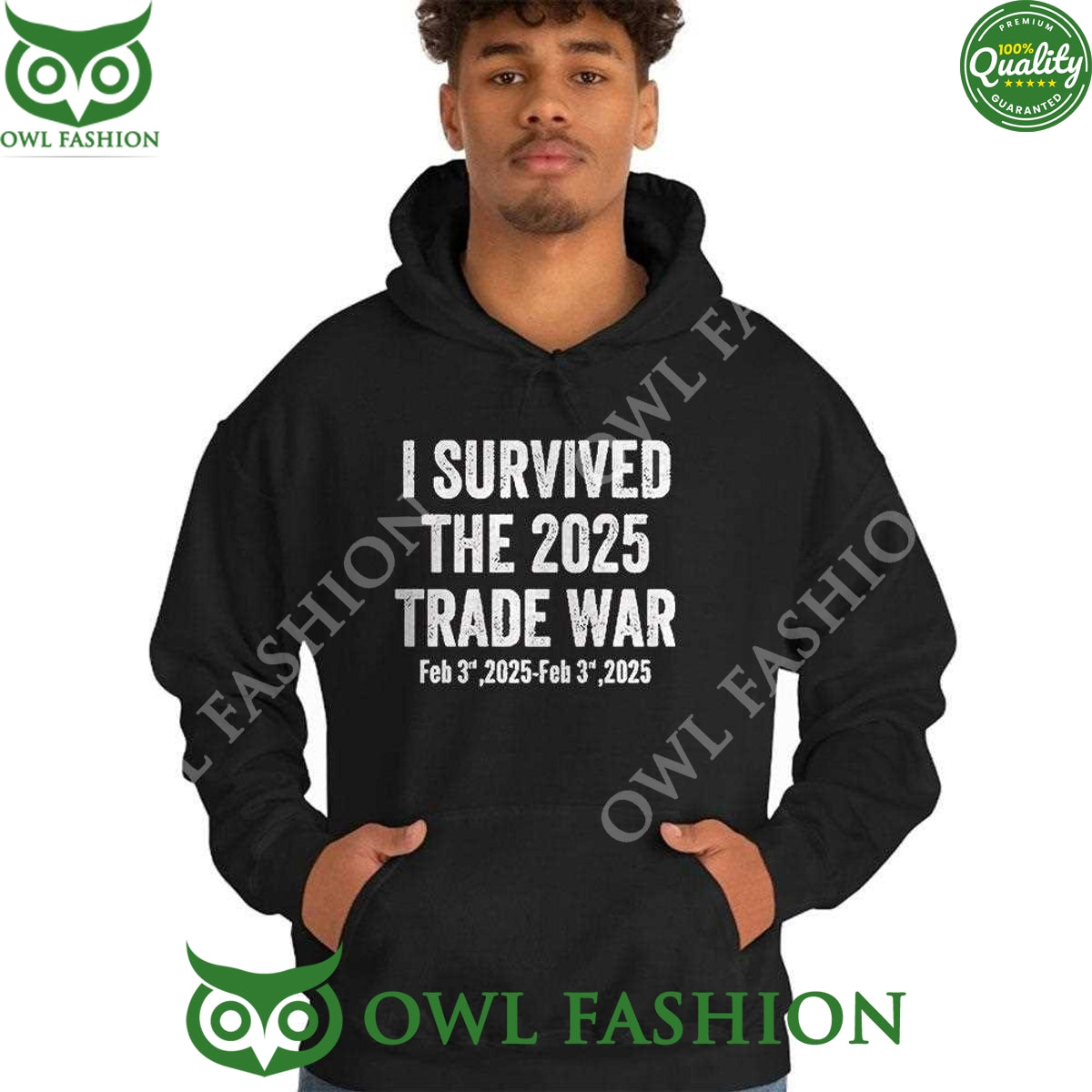 Trade War I Survived The 2025 sweatshirt