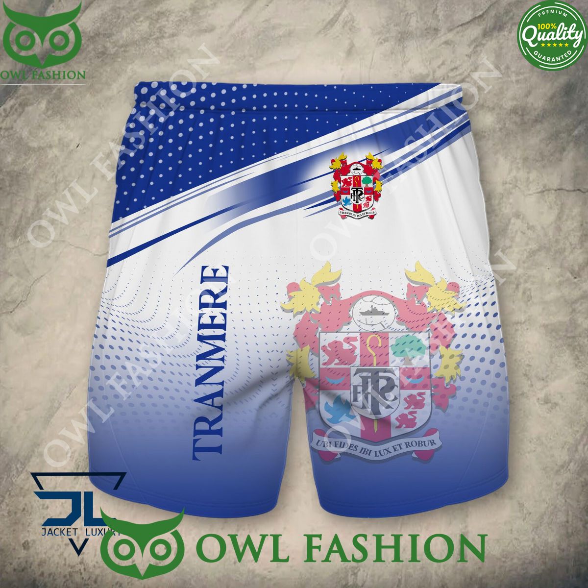 Tranmere Rovers Logo League Two Printed Hoodie Shirt