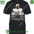 Travis Heisman Hunter 12 Colorado Buffaloes football Trophy Winner t shirt