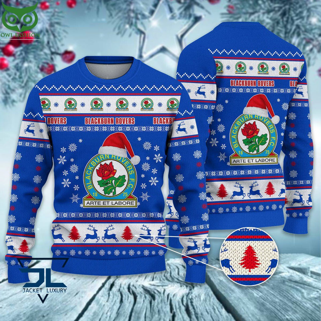 Trending Blackburn Rovers EPL League Cup New Ugly Sweater