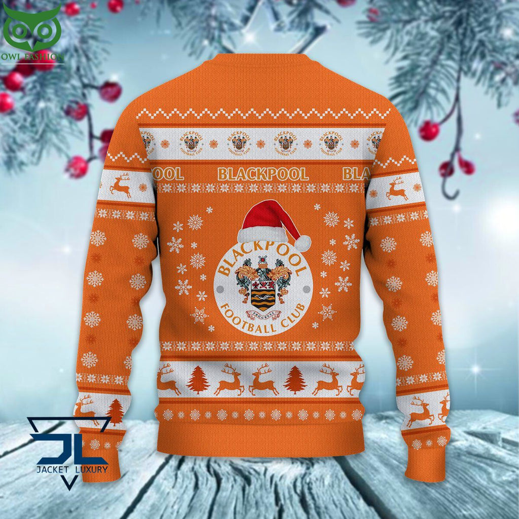 Trending Blackpool F.C EPL League Cup New Ugly Sweater
