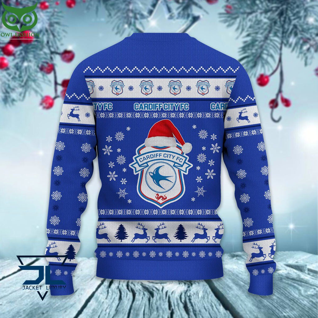 Trending Cardiff City F.C EPL League Cup New Ugly Sweater