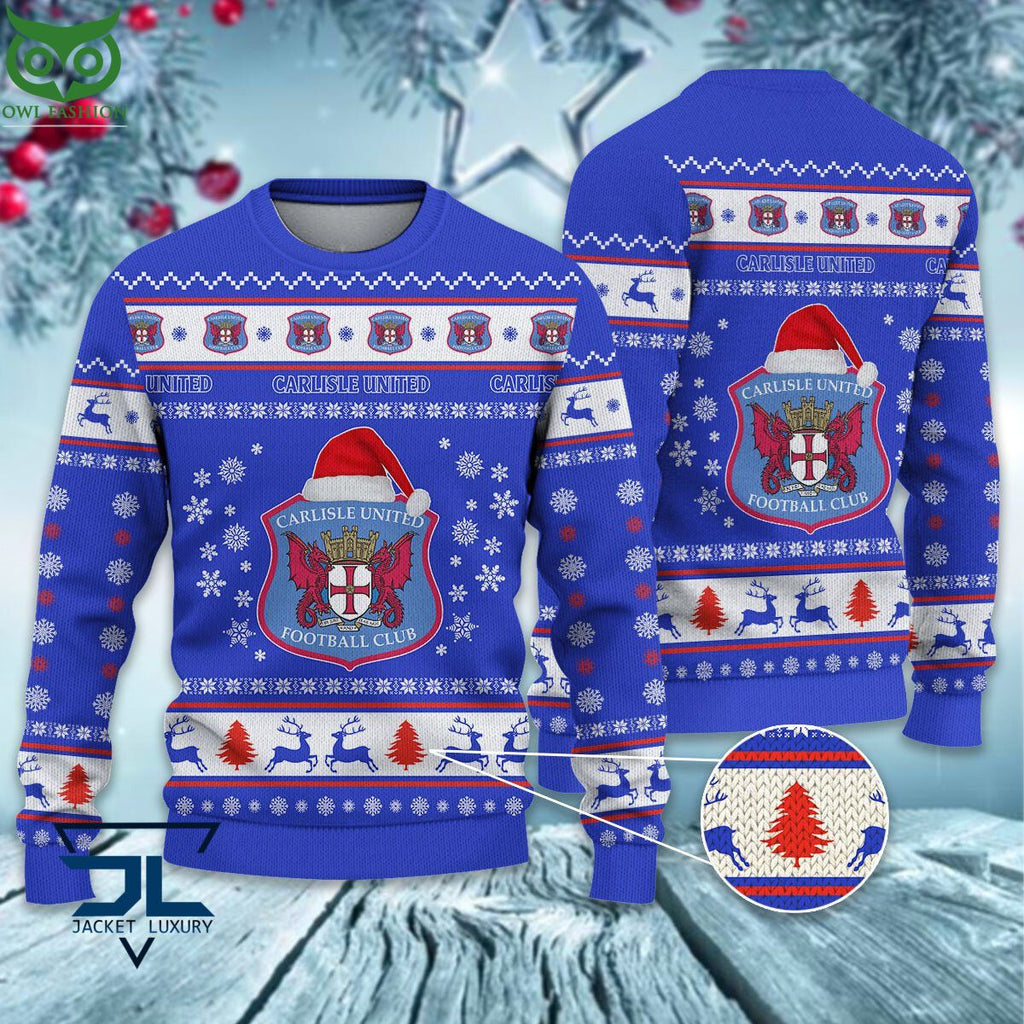 Trending Carlisle United EPL League Cup New Ugly Sweater