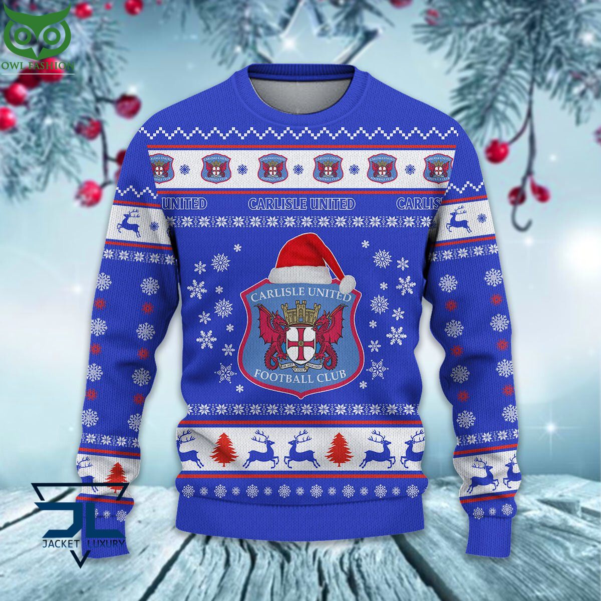 Trending Carlisle United EPL League Cup New Ugly Sweater