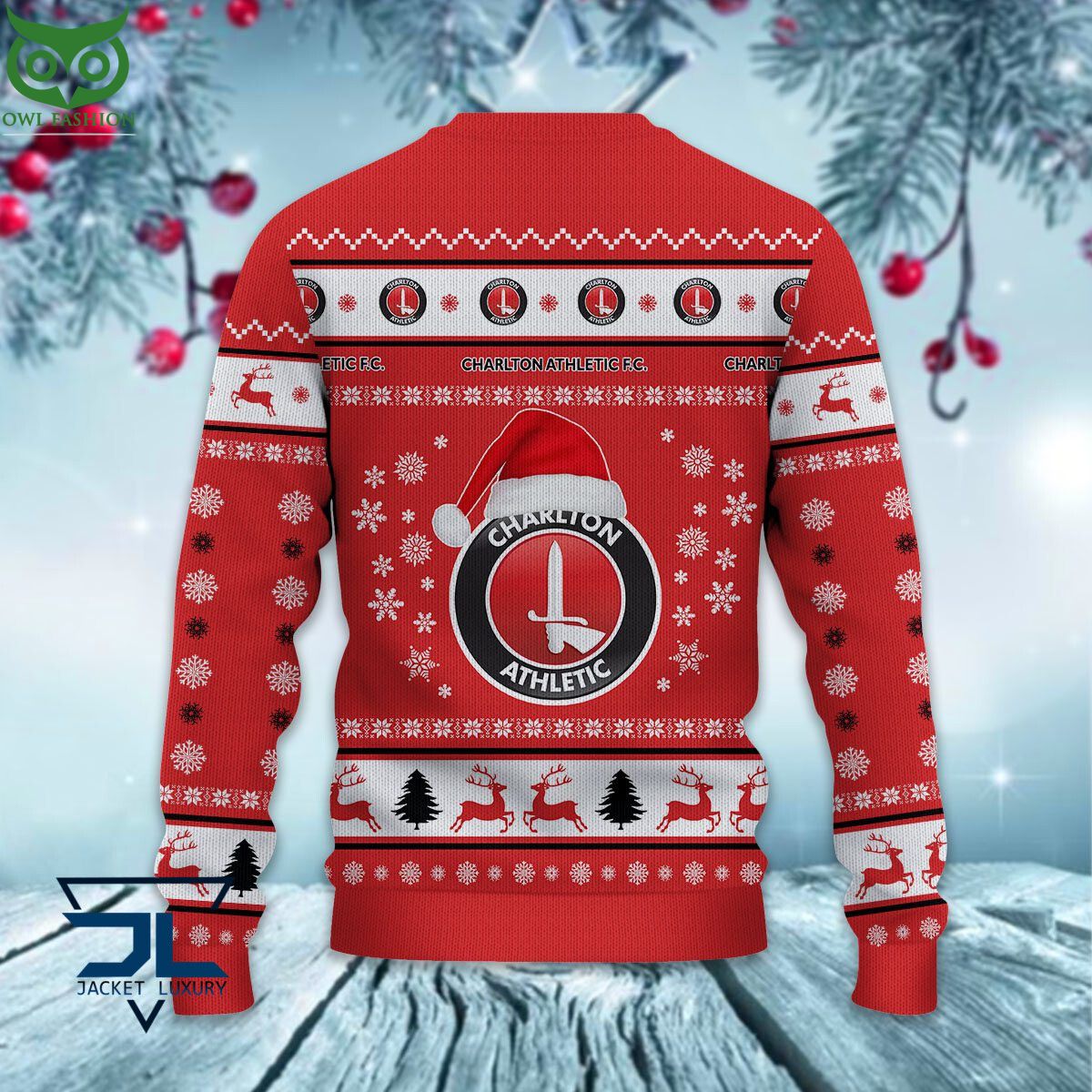 Trending Charlton Athletic F.C EPL League Cup New Ugly Sweater