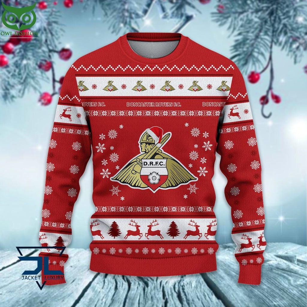 Trending Doncaster Rovers EPL League Cup New Ugly Sweater