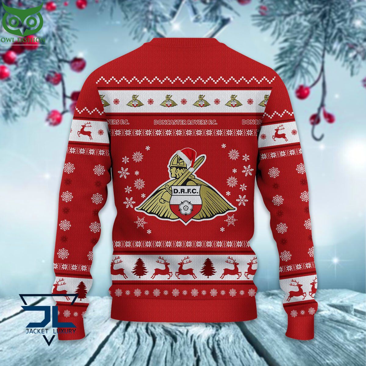 Trending Doncaster Rovers EPL League Cup New Ugly Sweater