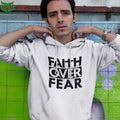 Trending Faith Over Fear Hoodie shop owl fashion