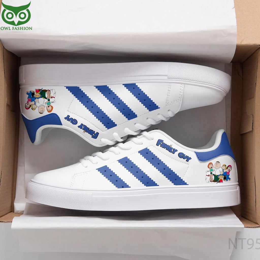 Trending Family Guy Blue Stan Smith Skate Shoes