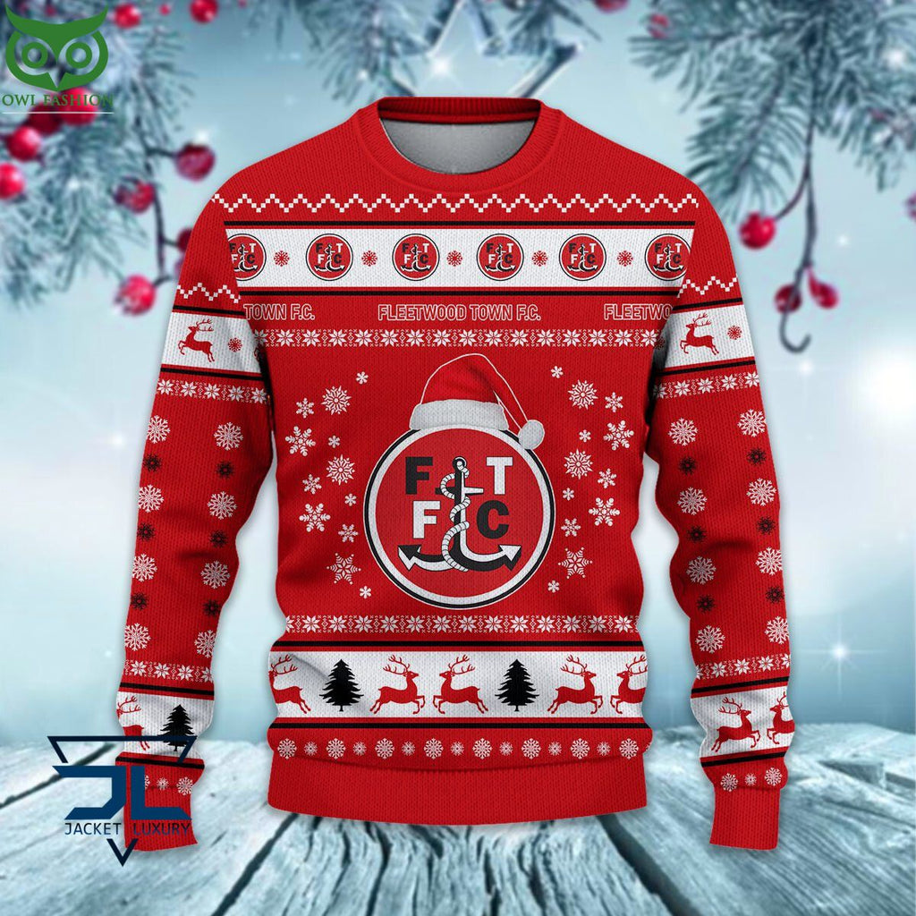 Trending Fleetwood Town F.C EPL League Cup New Ugly Sweater