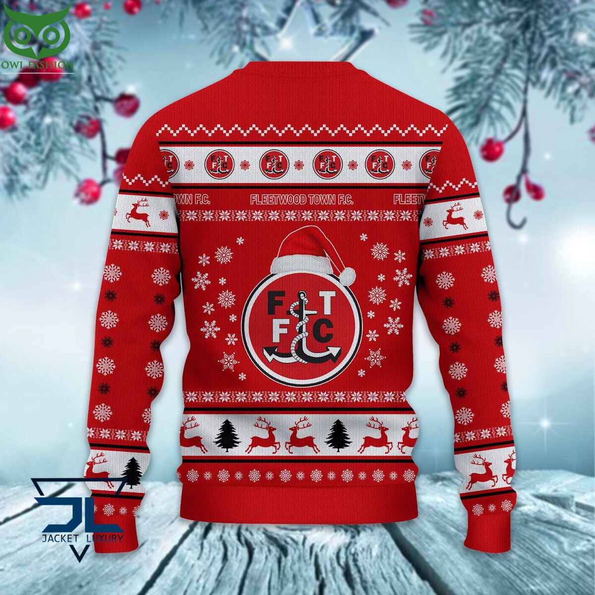 Trending Fleetwood Town F.C EPL League Cup New Ugly Sweater