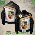 Trending Luxury Porsche Car Sport Bomber Jacket