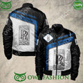 Trending Luxury Rolls Royce Car Sport Bomber Jacket