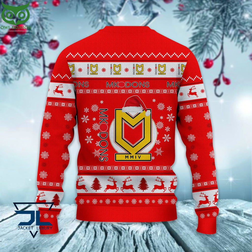 Trending Milton Keynes Dons EPL League Cup New Ugly Sweater