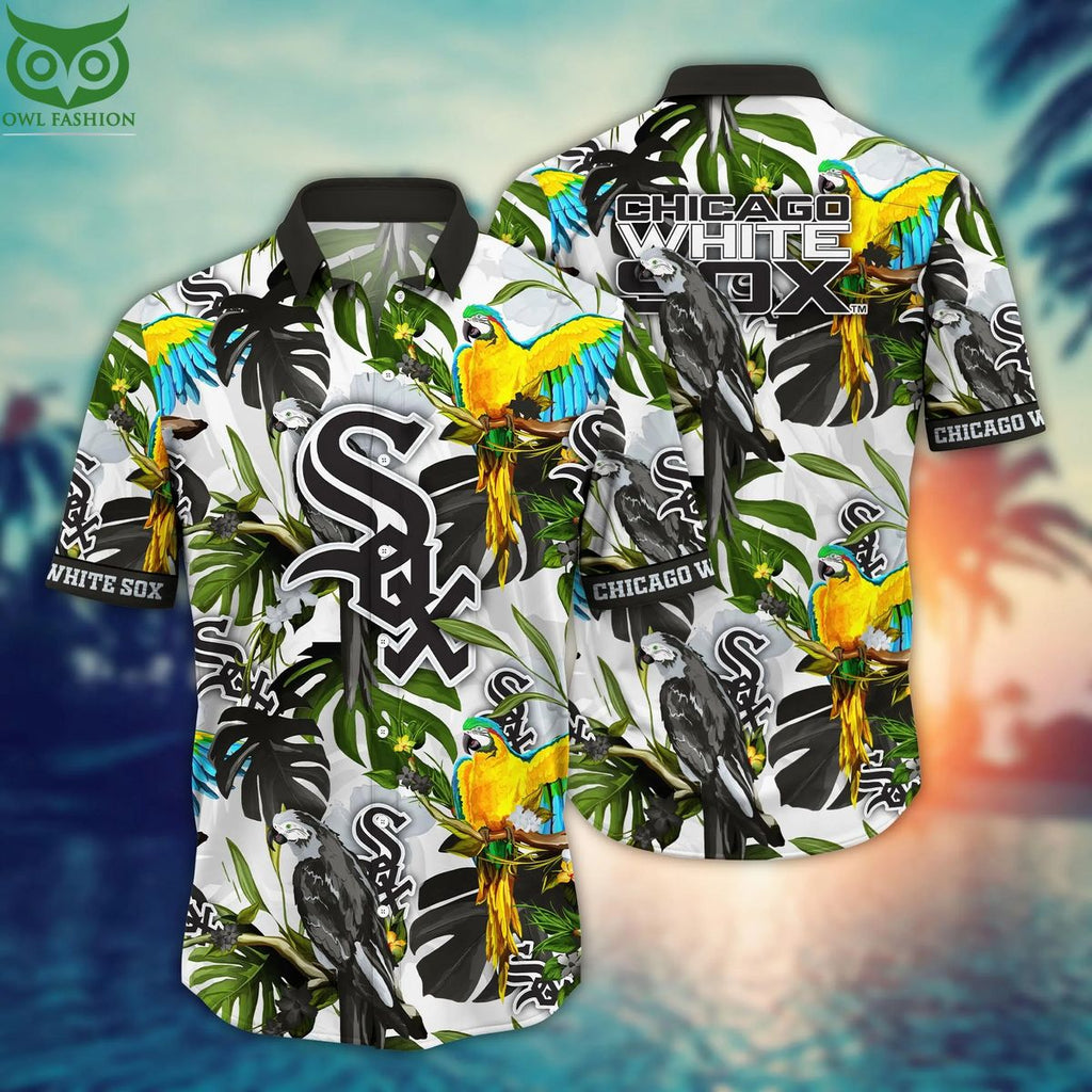 Trending MLB Chicago White Sox Flower Summer Hawaiian Shirt
