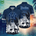 Trending MLB New York Yankees Flower Summer Hawaiian Shirt