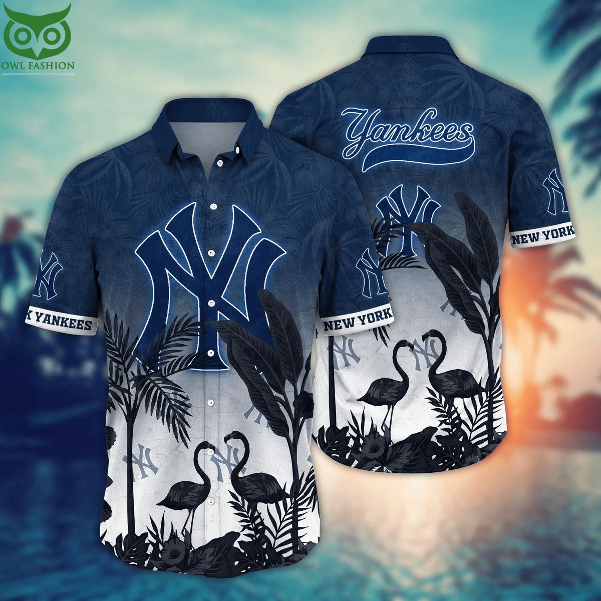 Trending MLB New York Yankees Flower Summer Hawaiian Shirt