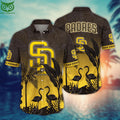 Trending MLB San Diego Padres Flower Summer Hawaiian Shirt