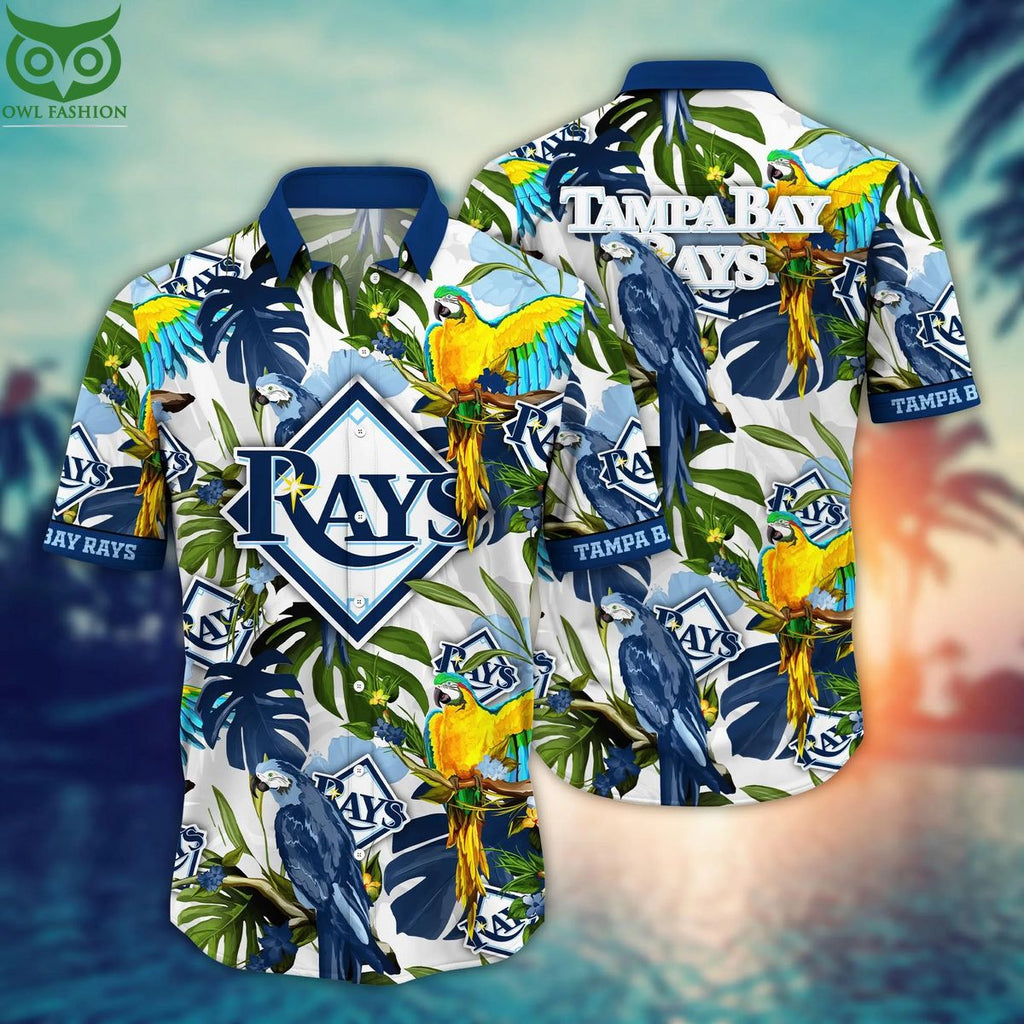 Trending MLB Tampa Bay Rays Floral Hawaiian Shirt