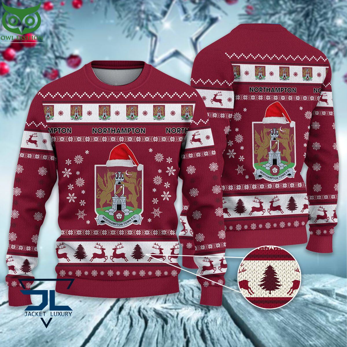 Trending Northampton Town F.C EPL League Cup New Ugly Sweater