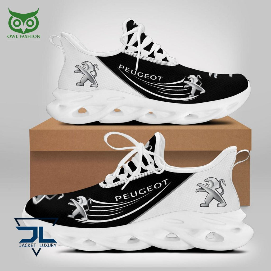 Trending Peugeot Luxury Car Brand Logo Max Soul Shoes