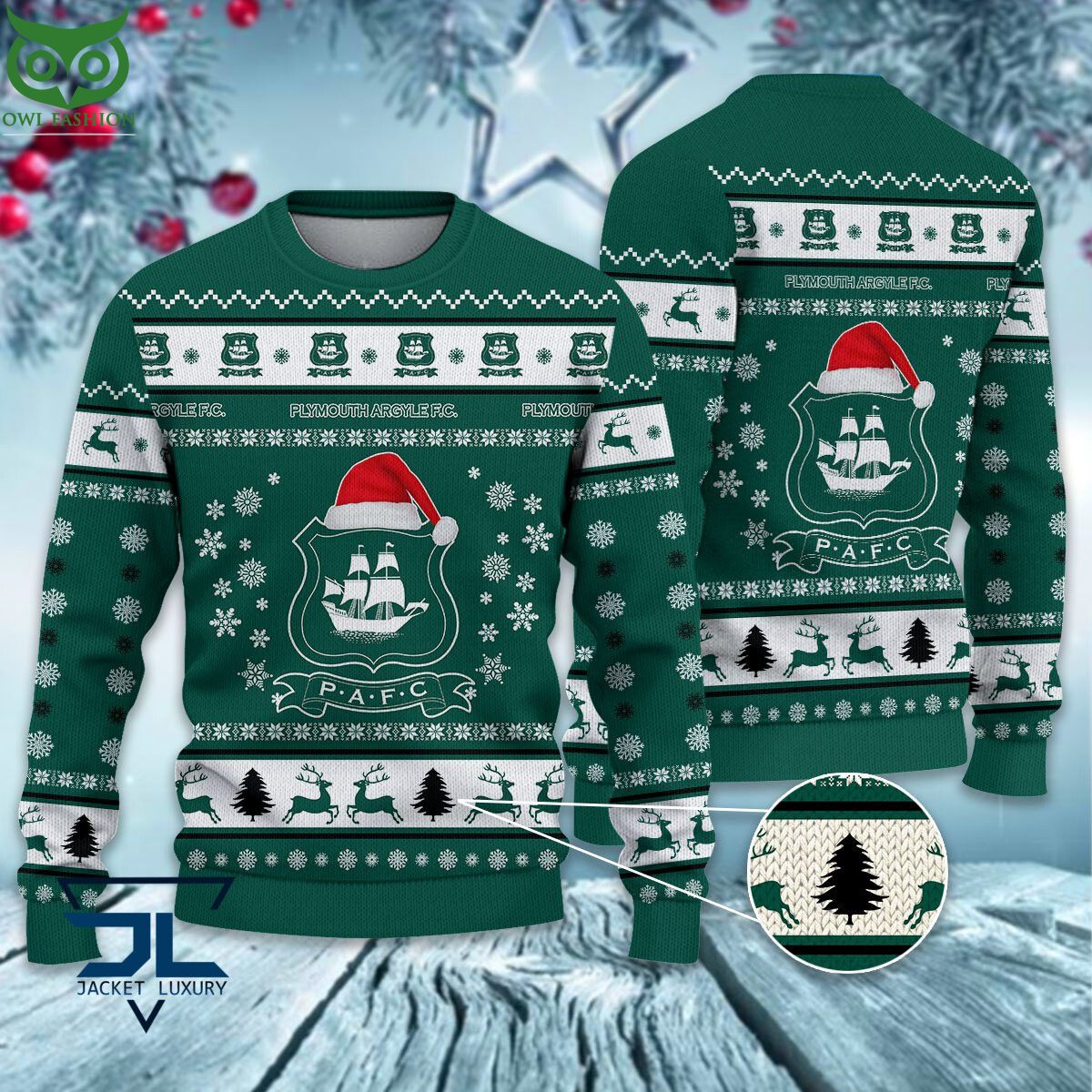 Trending Plymouth Argyle F.C EPL League Cup New Ugly Sweater
