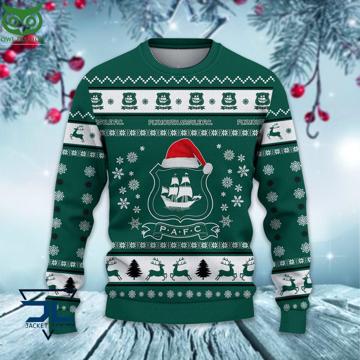 Trending Plymouth Argyle F.C EPL League Cup New Ugly Sweater