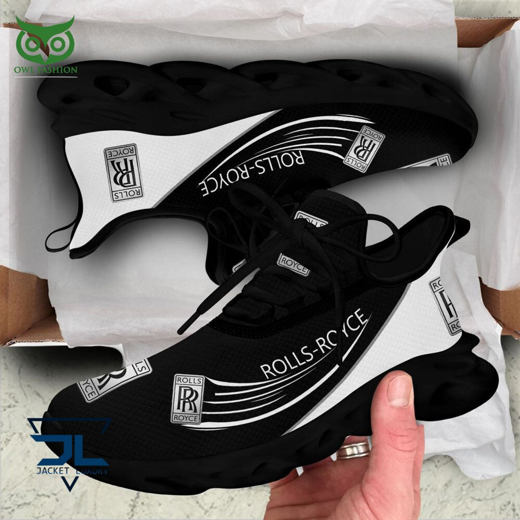Trending Rolls-Royce Luxury Car Brand Logo Max Soul Shoes