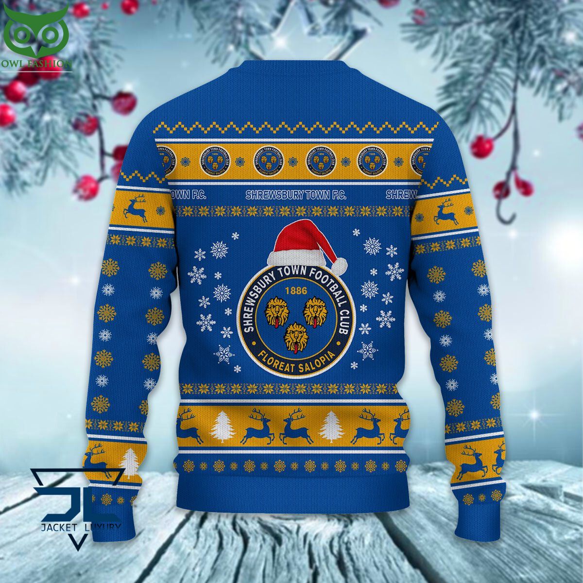 Trending Shrewsbury Town EPL League Cup New Ugly Sweater