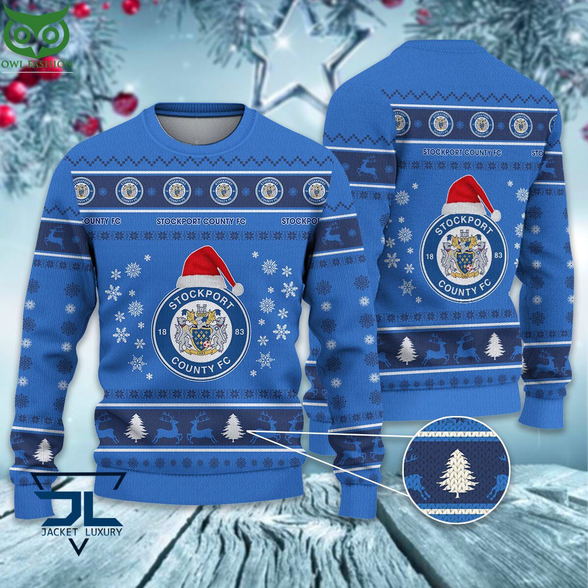 Trending Stockport County F.C EPL League Cup New Ugly Sweater
