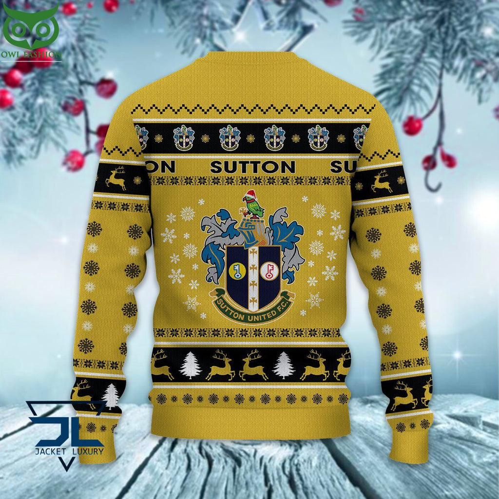 Trending Sutton United EPL League Cup New Ugly Sweater