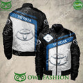 Trending Toyota Blue Car Sport Bomber Jacket