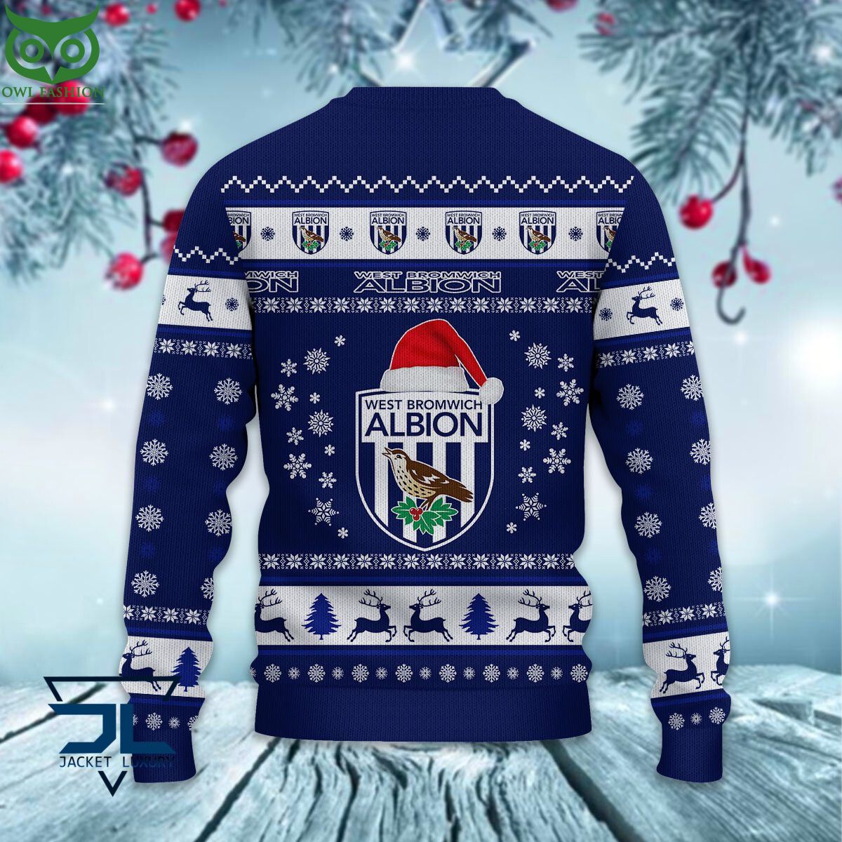 Trending West Bromwich Albion F.C EPL League Cup New Ugly Sweater