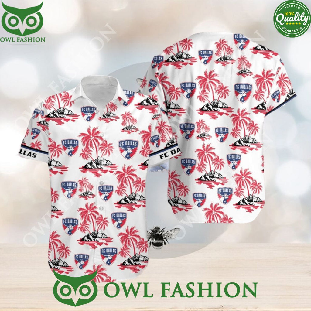 Trendy MLS Fc Dallas Hawaiian Shirt Aloha
