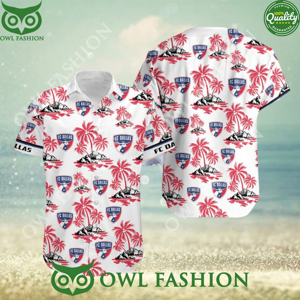 Trendy MLS Fc Dallas Hawaiian Shirt Aloha