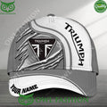 Triumph Motorcycles Claw Scratches Classic Cap Customized