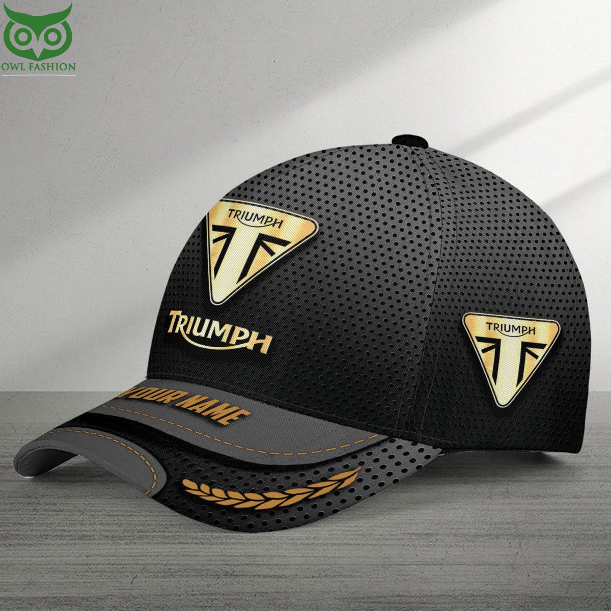 Triumph Motorcycles Luxury Logo Brand Personalized Classic Cap