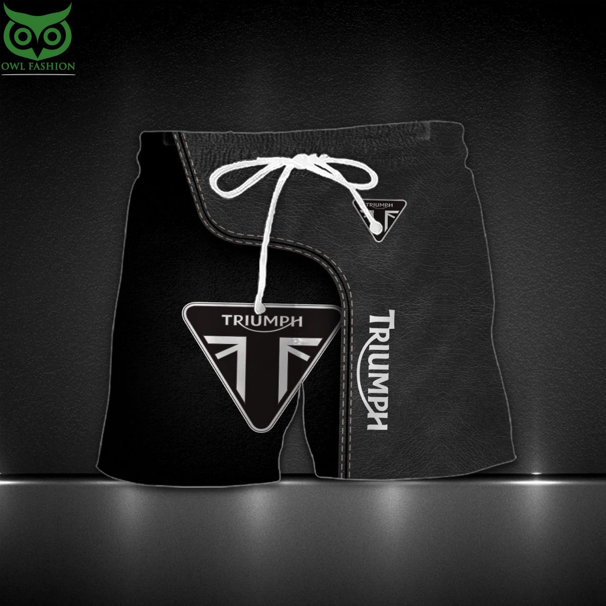 Triumph Motorcycles Motorcycle Brand Custom Hawaiian Shirt Short
