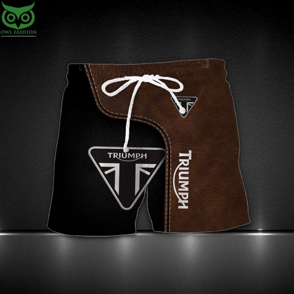 Triumph Motorcycles Motorcycle Brand Custom Hawaiian Shirt Short