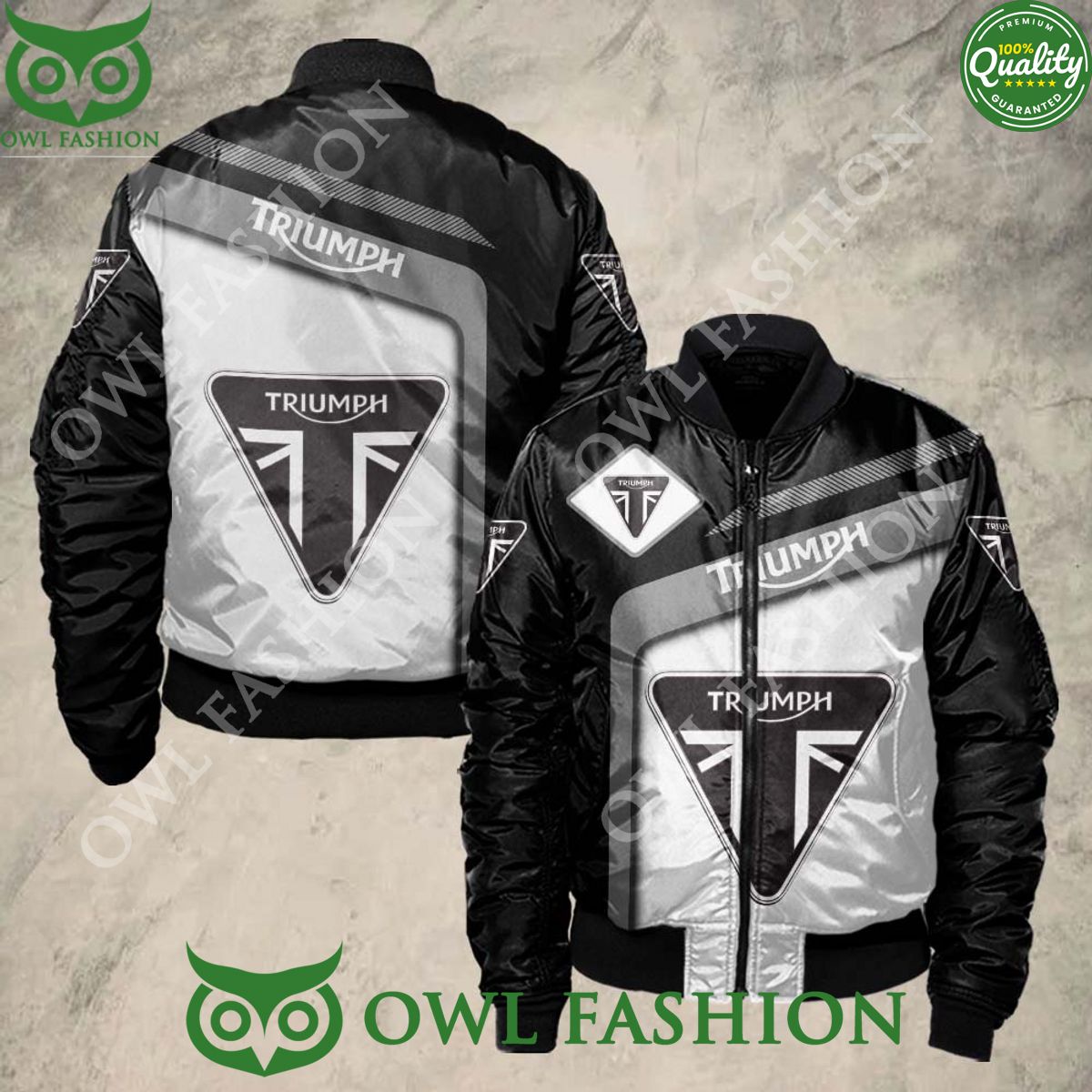 Triumph Motorcycles Sport 3D Bomber Jacket