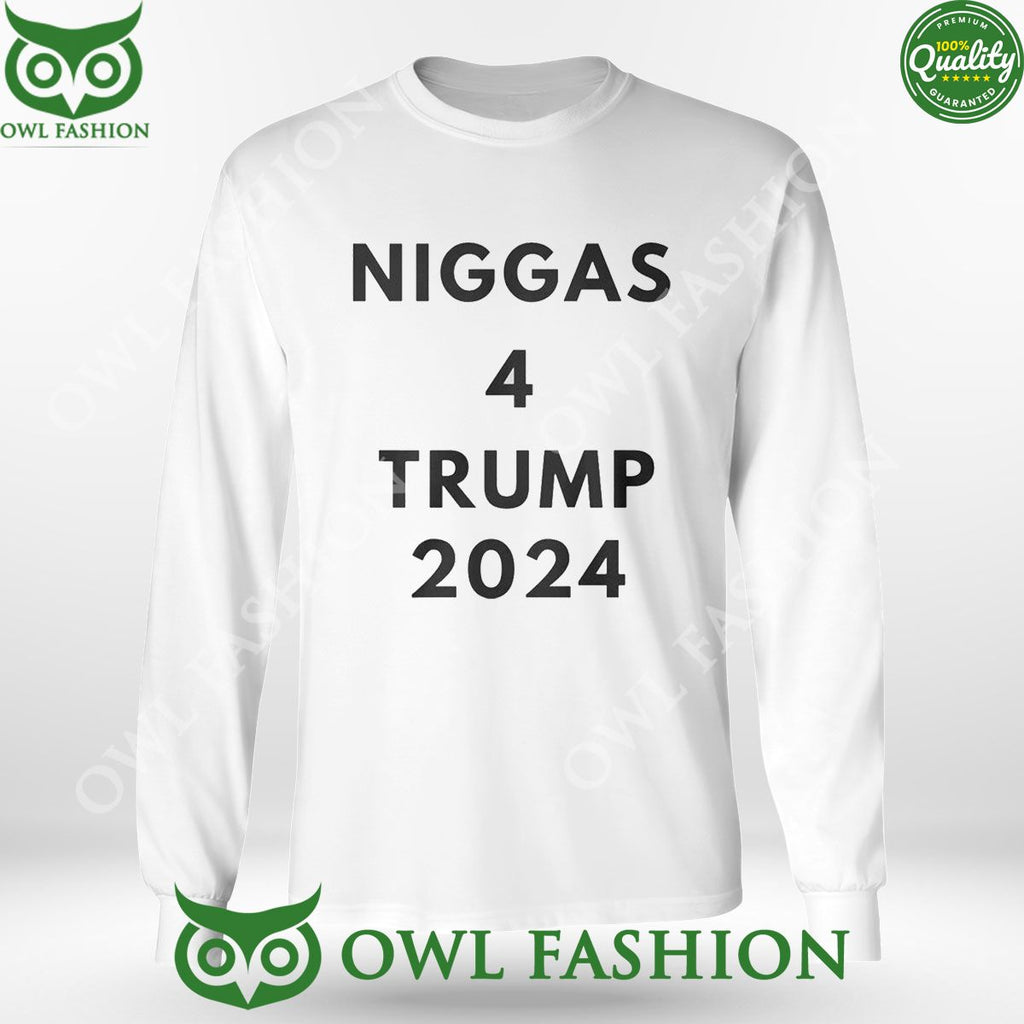 Trump 2024 Niggas 4 Ladies T-shirt Tee