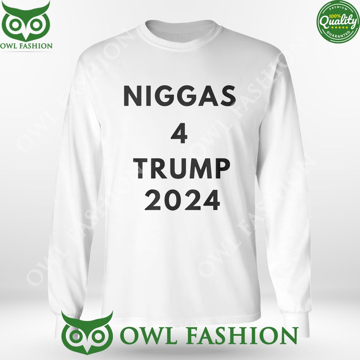 Trump 2024 Niggas 4 Ladies T-shirt Tee