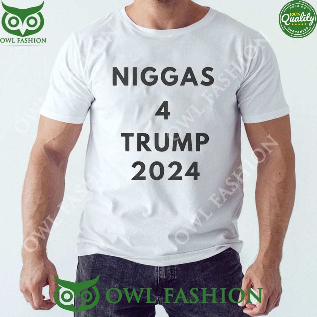 Trump 2024 Niggas 4 Ladies T-shirt Tee