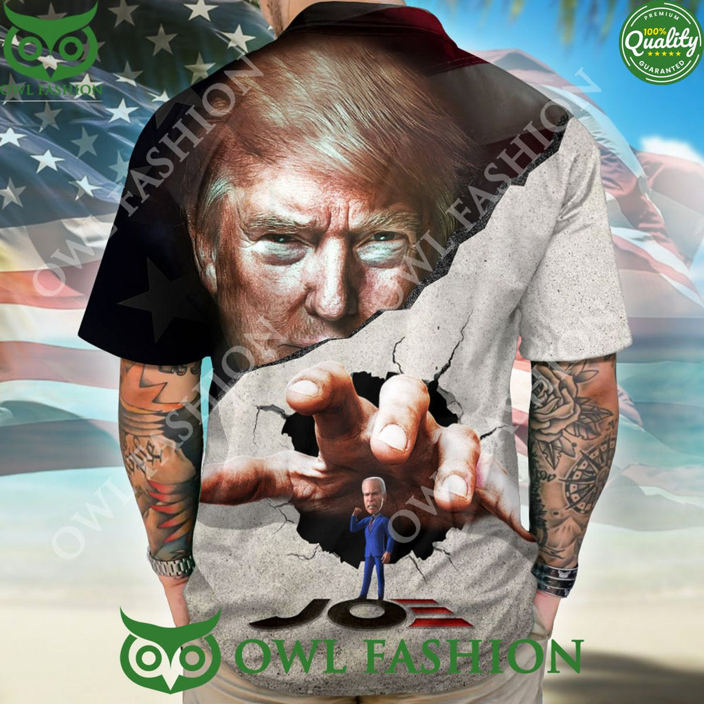 Trump Break The Wall Against Joe Hawaii Shirt