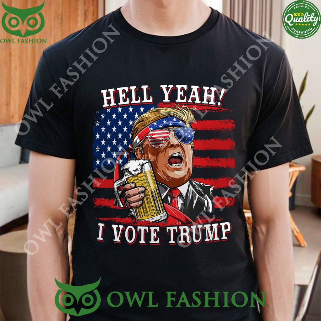 Trump drinking beer for USA t Shirt