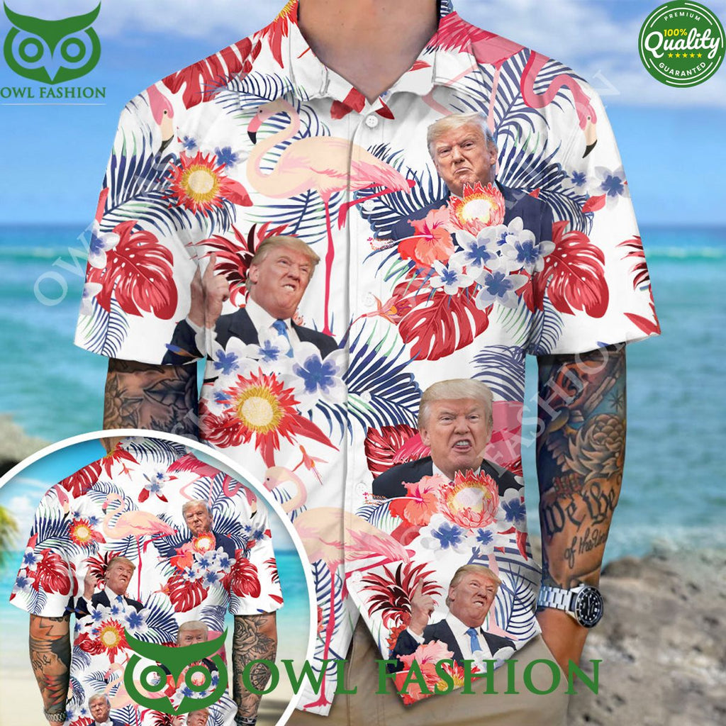 Trump Emotional Debate Aloha Hawaii Shirt