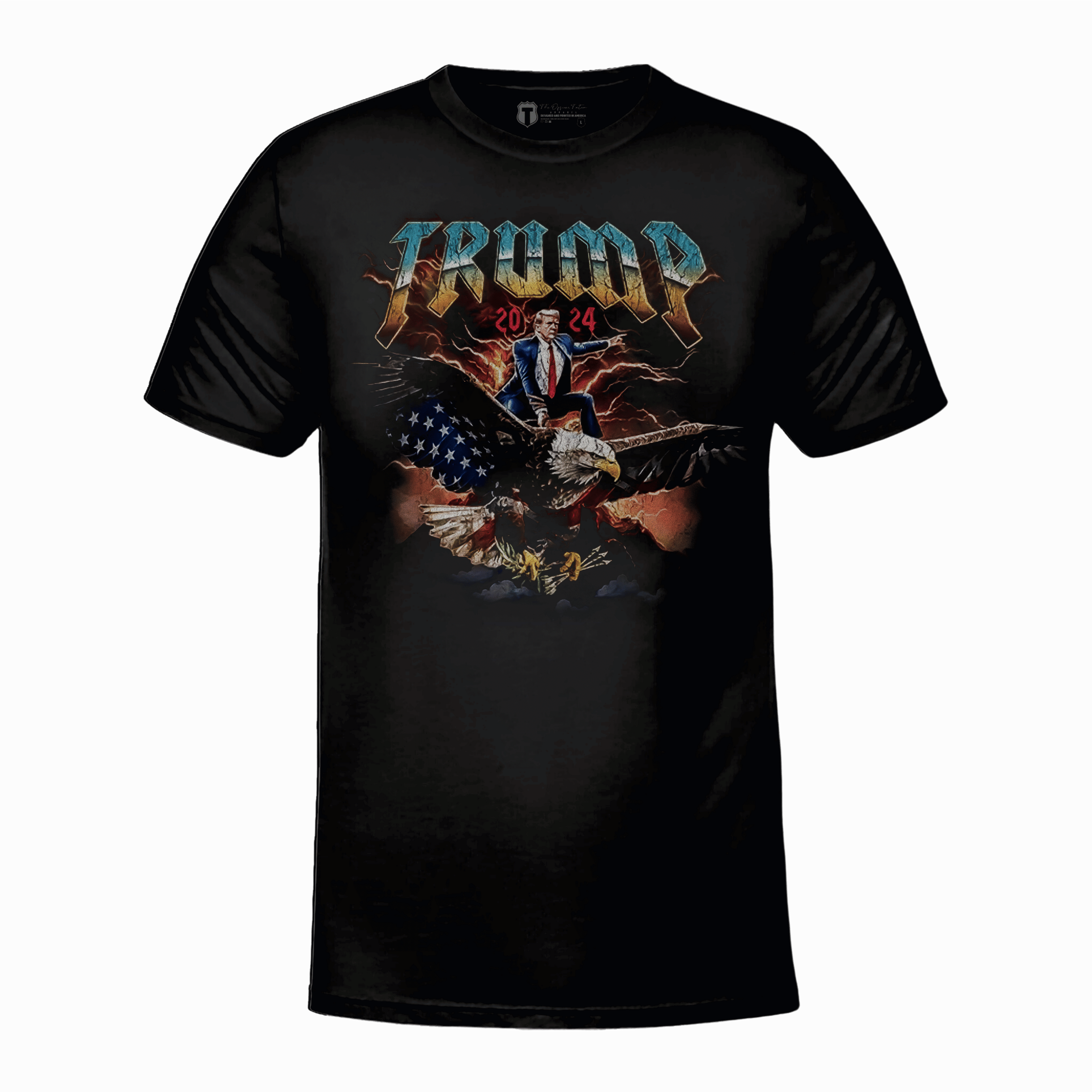 Trump Metal T-Shirt Hoodie, Sweatshirt | RetroVerseTees.com