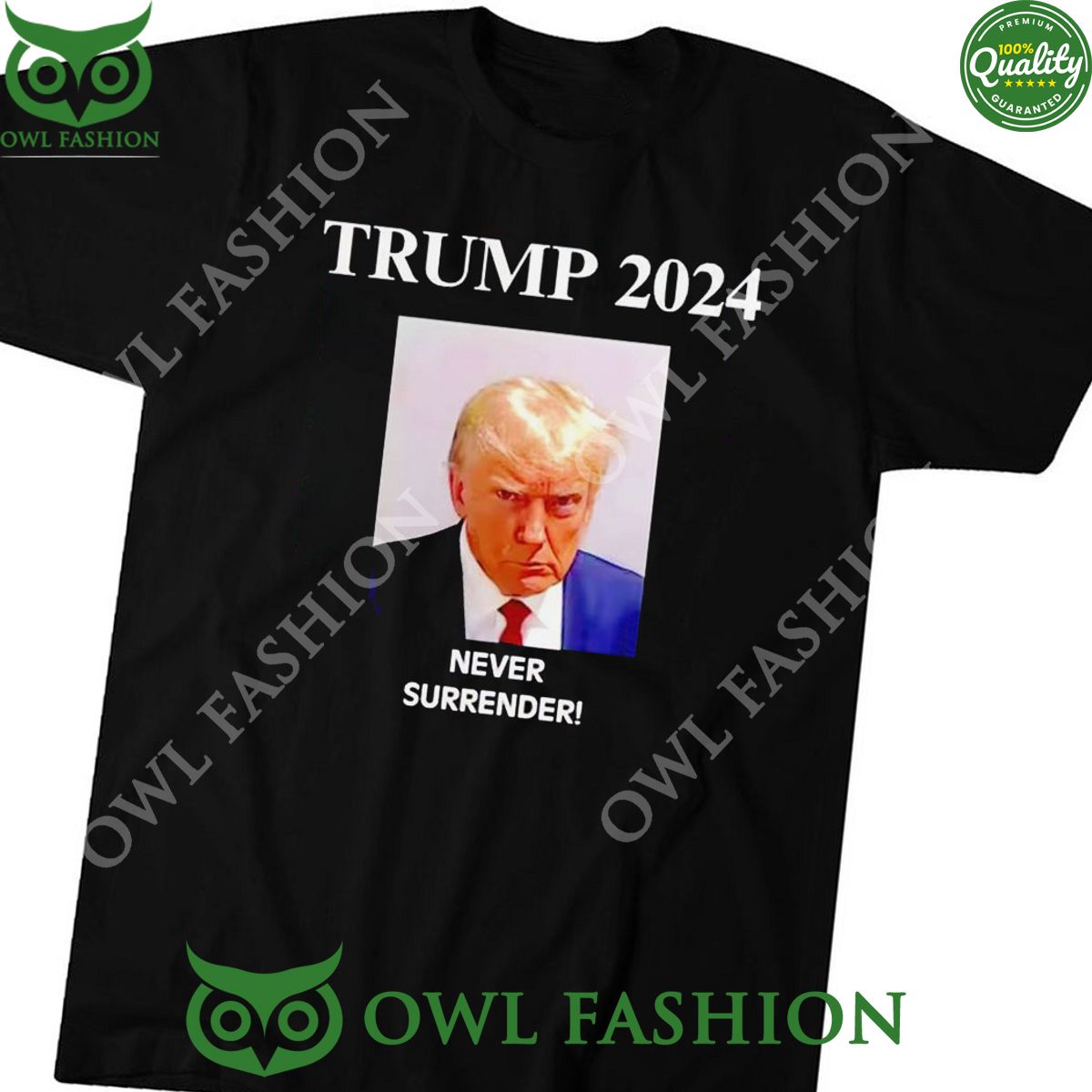 Trump Shot Never Surrender 2024 Shirt