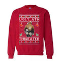 Funny Ugly Merry Christmas sweatshirt/hoodie/tshirt, Cotton, Menswear, sweatshirt trend 2024, tshirt top | RetroVerseTees.com