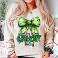 Feeling Extra Grinmas Today sweatshirt/hoodie/tshirt, Grinchmas Coquette Bow hoodie, Grinc Christmas sweatshirt,Retro...